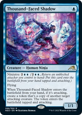 Thousand-Faced Shadow (86) (Kamigawa: Neon Dynasty)