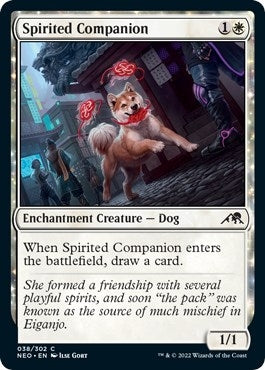 Spirited Companion (38) (Kamigawa: Neon Dynasty)