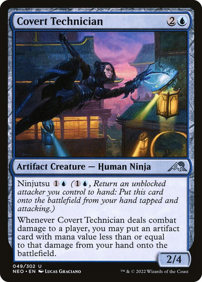 Covert Technician (49) (Kamigawa: Neon Dynasty)