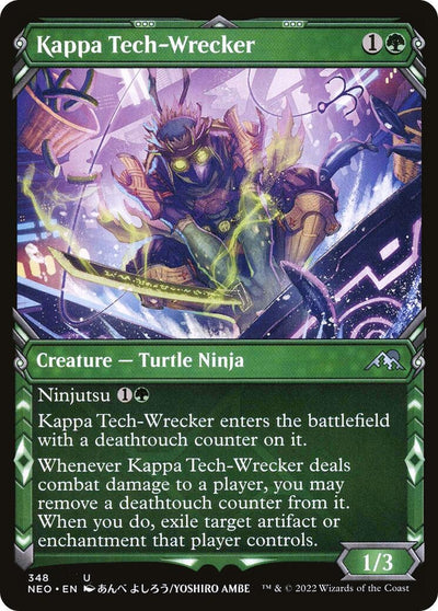 Kappa Tech-Wrecker (Showcase) (348) (Kamigawa: Neon Dynasty)