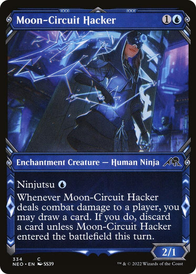 Moon-Circuit Hacker (Showcase) (334) (Kamigawa: Neon Dynasty)