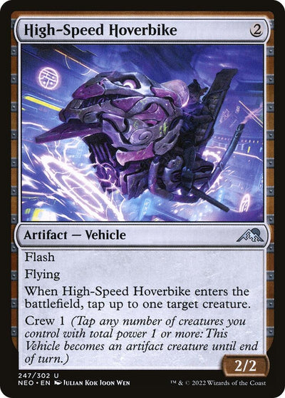 High-Speed Hoverbike (247) (Kamigawa: Neon Dynasty)