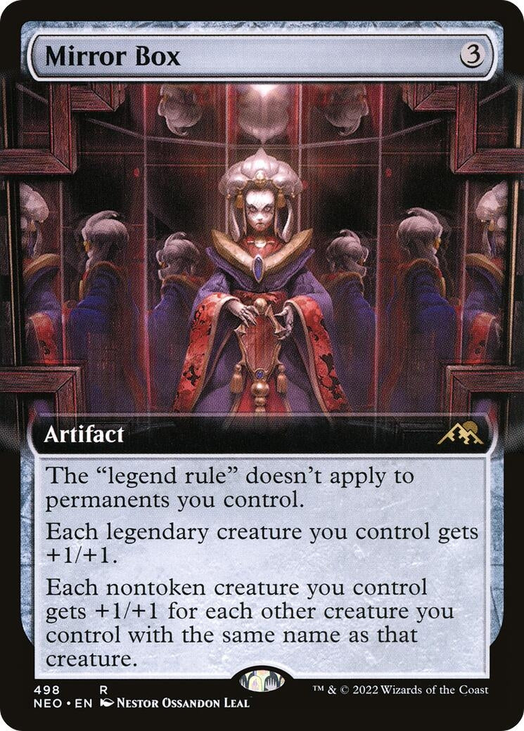 Mirror Box (Extended Art) (498) (Kamigawa: Neon Dynasty)