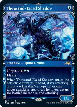Thousand-Faced Shadow (Showcase) (337) (Kamigawa: Neon Dynasty)