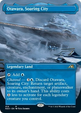 Otawara, Soaring City (Borderless) (414) (Kamigawa: Neon Dynasty)