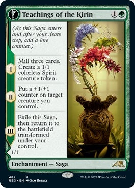 Teachings of the Kirin (Extended Art) (482) (Kamigawa: Neon Dynasty)