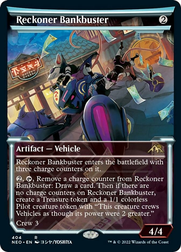Reckoner Bankbuster (Showcase) (404) (Kamigawa: Neon Dynasty)