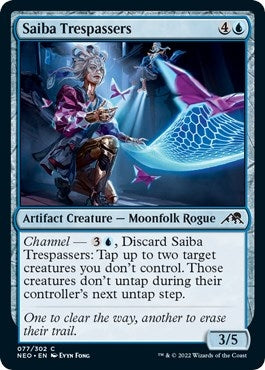 Saiba Trespassers (77) (Kamigawa: Neon Dynasty)