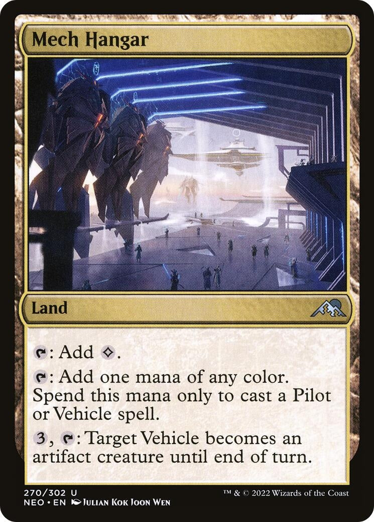 Mech Hangar (270) (Kamigawa: Neon Dynasty)