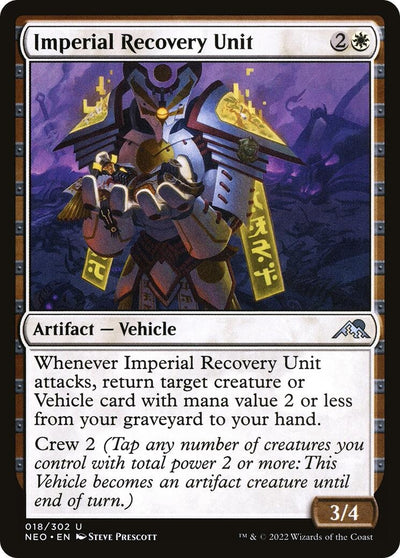 Imperial Recovery Unit (18) (Kamigawa: Neon Dynasty)