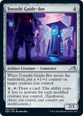 Towashi Guide-Bot (262) (Kamigawa: Neon Dynasty)