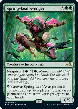 Spring-Leaf Avenger (208) (Kamigawa: Neon Dynasty)