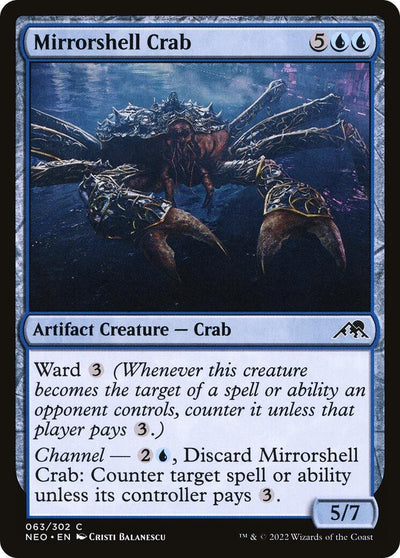 Mirrorshell Crab (63) (Kamigawa: Neon Dynasty)
