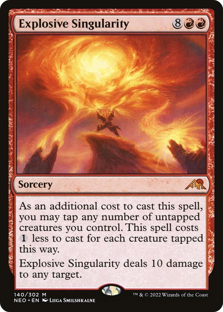 Explosive Singularity (140) (Kamigawa: Neon Dynasty)