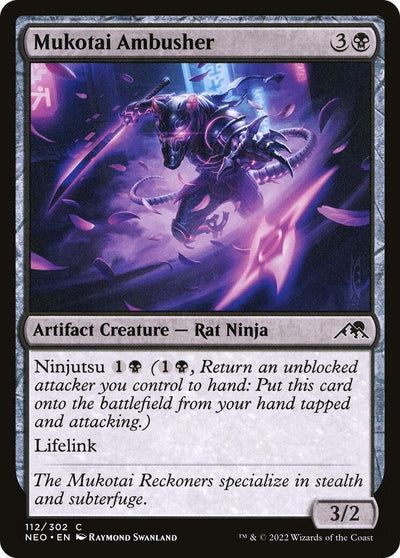 Mukotai Ambusher (112) (Kamigawa: Neon Dynasty)