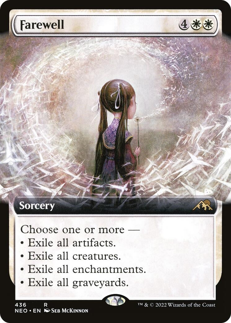 Farewell (Extended Art) (436) (Kamigawa: Neon Dynasty)