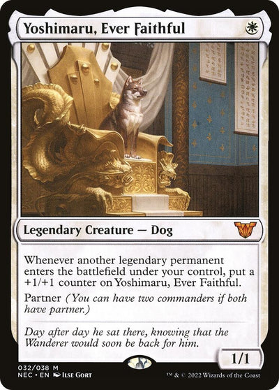 Yoshimaru, Ever Faithful (32) (Commander: Kamigawa: Neon Dynasty)