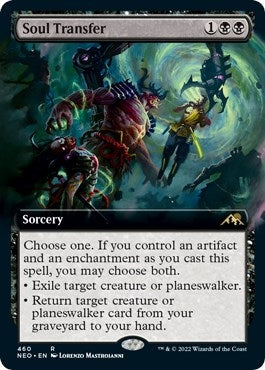 Soul Transfer (Extended Art) (460) (Kamigawa: Neon Dynasty)