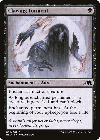 Clawing Torment (91) (Kamigawa: Neon Dynasty)