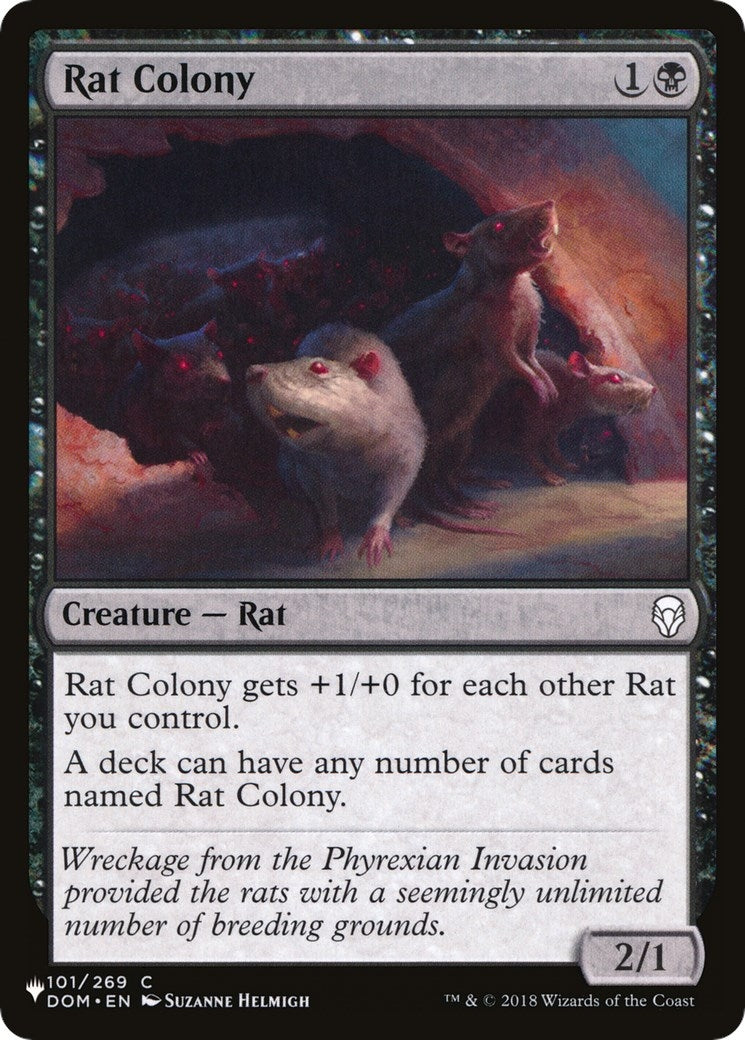 Rat Colony (101/269) (The List Reprints)