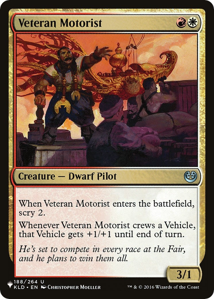 Veteran Motorist (188/264) (The List Reprints)