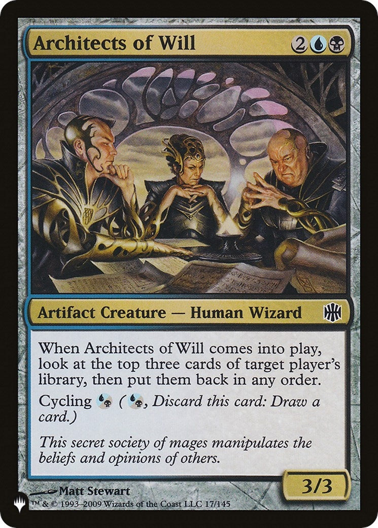 Architects of Will (17/145) (The List Reprints)