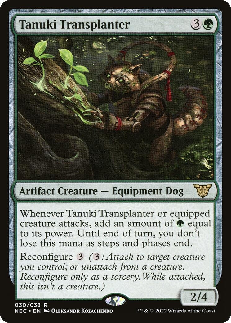 Tanuki Transplanter (30) (Commander: Kamigawa: Neon Dynasty)