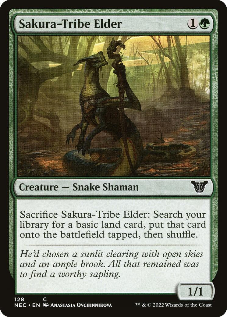 Sakura-Tribe Elder (128) (Commander: Kamigawa: Neon Dynasty)