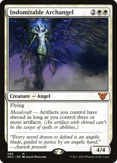 Indomitable Archangel (85) (Commander: Kamigawa: Neon Dynasty)