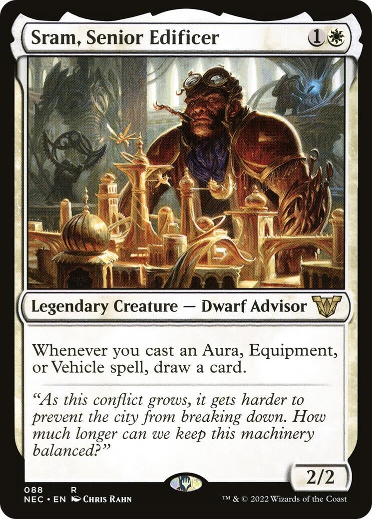 Sram, Senior Edificer (88) (Commander: Kamigawa: Neon Dynasty)