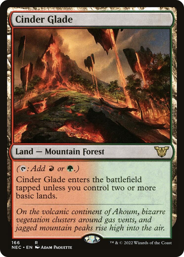 Cinder Glade (166) (Commander: Kamigawa: Neon Dynasty)