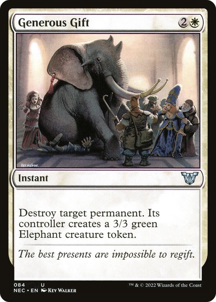 Generous Gift (84) (Commander: Kamigawa: Neon Dynasty)
