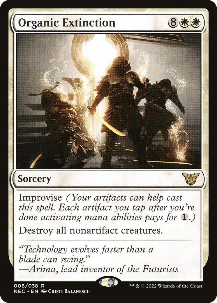 Organic Extinction (8) (Commander: Kamigawa: Neon Dynasty)