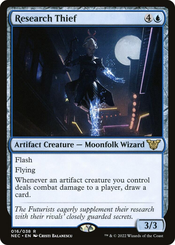 Research Thief (16) (Commander: Kamigawa: Neon Dynasty)