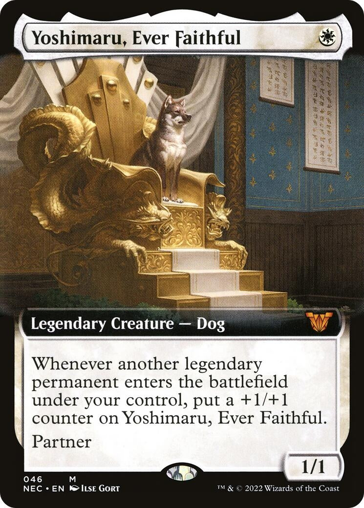 Yoshimaru, Ever Faithful (Extended Art) (46) (Commander: Kamigawa: Neon Dynasty)