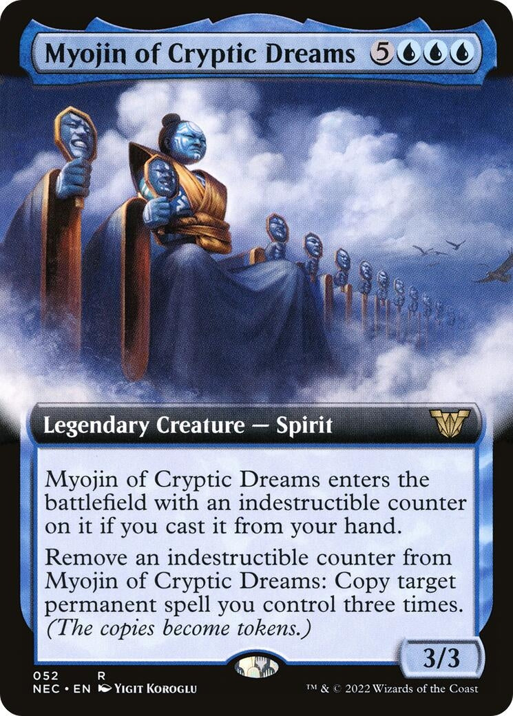 Myojin of Cryptic Dreams (Extended Art) (52) (Commander: Kamigawa: Neon Dynasty)
