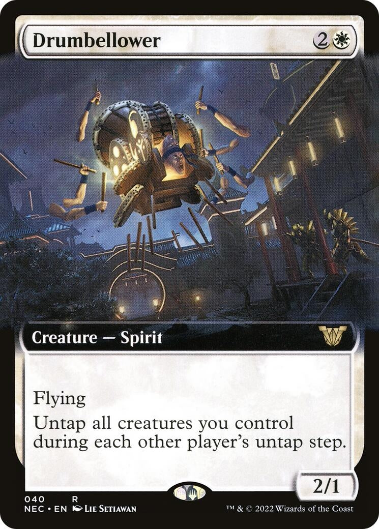 Drumbellower (Extended Art) (40) (Commander: Kamigawa: Neon Dynasty)