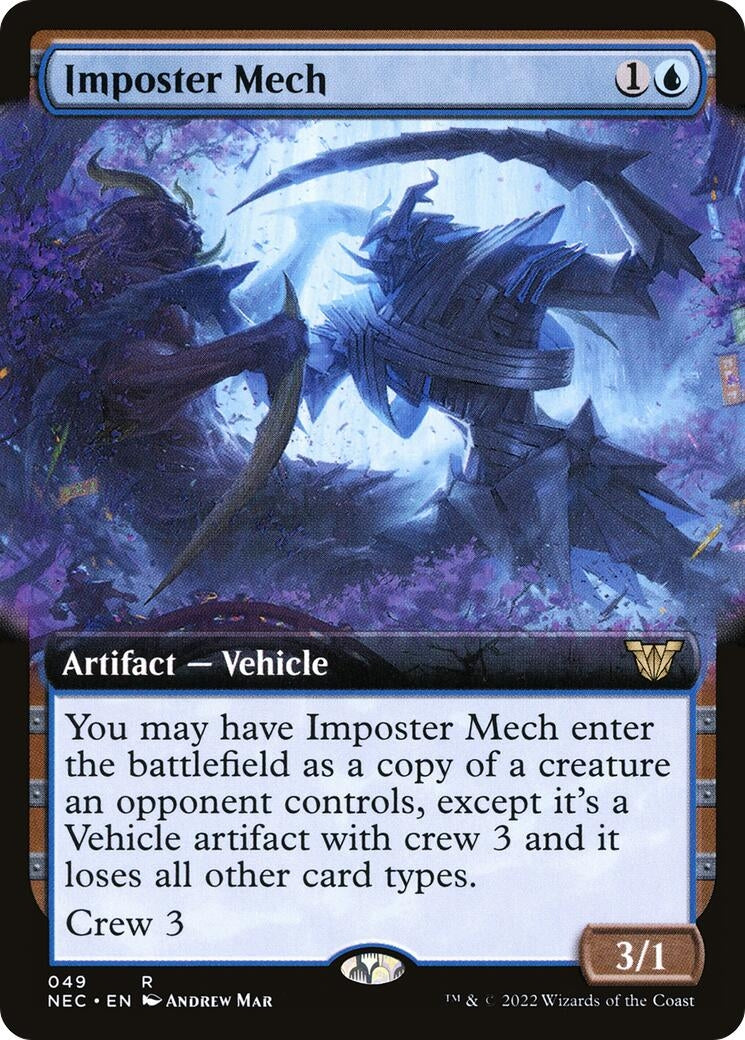Imposter Mech (Extended Art) (49) (Commander: Kamigawa: Neon Dynasty)