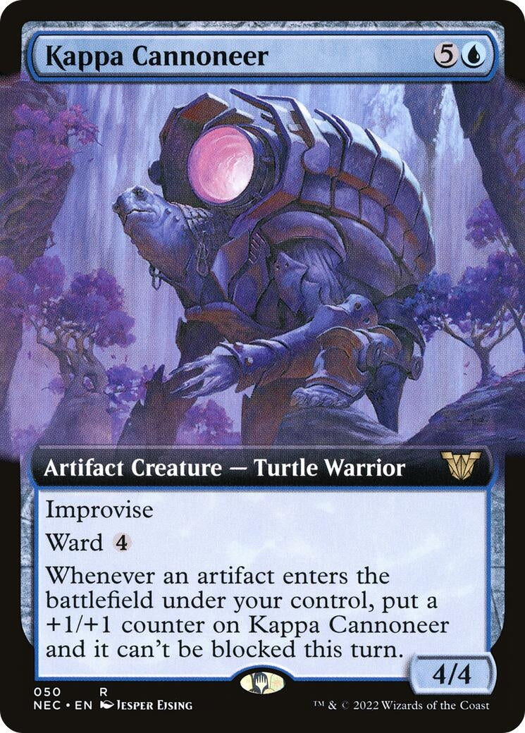 Kappa Cannoneer (Extended Art) (50) (Commander: Kamigawa: Neon Dynasty)