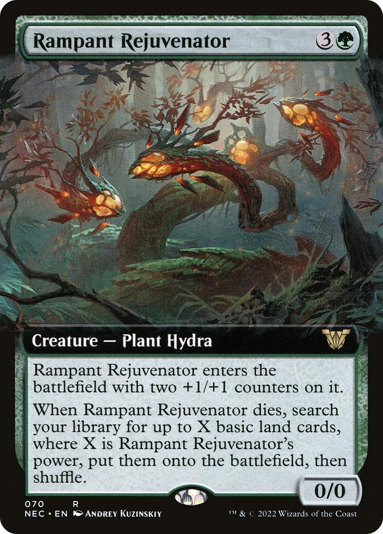 Rampant Rejuvenator (Extended Art) (70) (Commander: Kamigawa: Neon Dynasty)