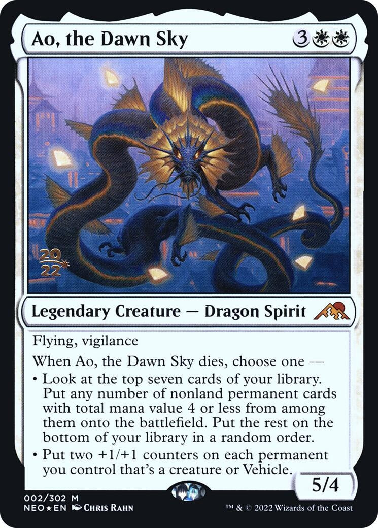 Ao, the Dawn Sky (2) (Prerelease Cards)