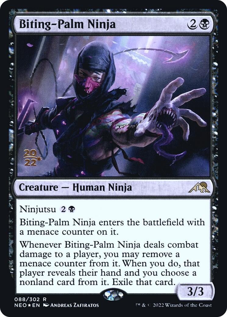 Biting-Palm Ninja (88) (Prerelease Cards)