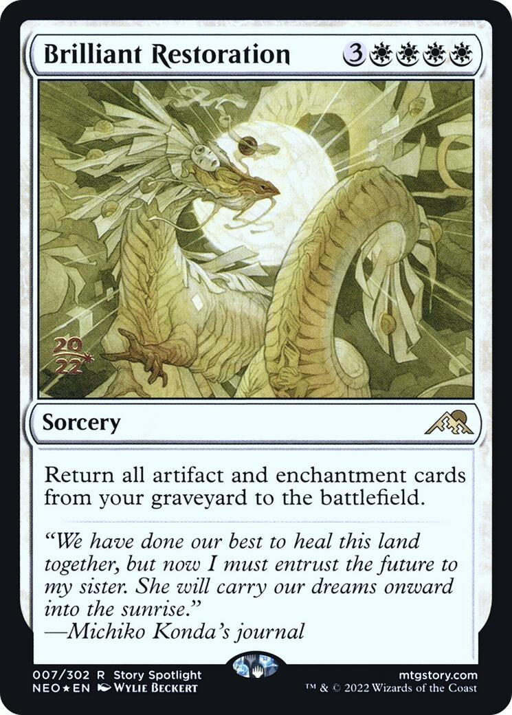 Brilliant Restoration (7) (Prerelease Cards)