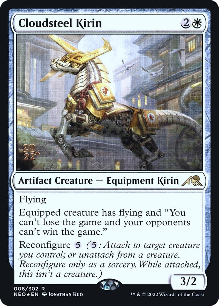Cloudsteel Kirin (8) (Prerelease Cards)