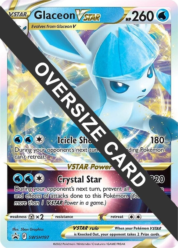 Image for Glaceon VSTAR - SWSH197 (SWSH197) (Jumbo Cards) - Pokemon