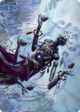 Myojin of Grim Betrayal Art Card (9) (Art Series: Kamigawa: Neon Dynasty)