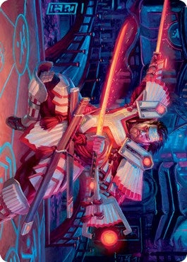 Isshin, Two Heavens as One Art Card (14/81) (14) (Art Series: Kamigawa: Neon Dynasty)
