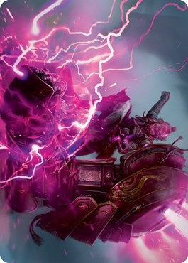 Voltage Surge Art Card (15) (Art Series: Kamigawa: Neon Dynasty)