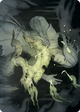 Careful Cultivation Art Card (21) (Art Series: Kamigawa: Neon Dynasty)