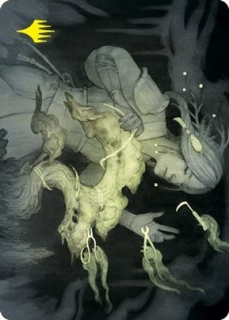 Careful Cultivation Art Card (Gold-Stamped Signature) (21) (Art Series: Kamigawa: Neon Dynasty)